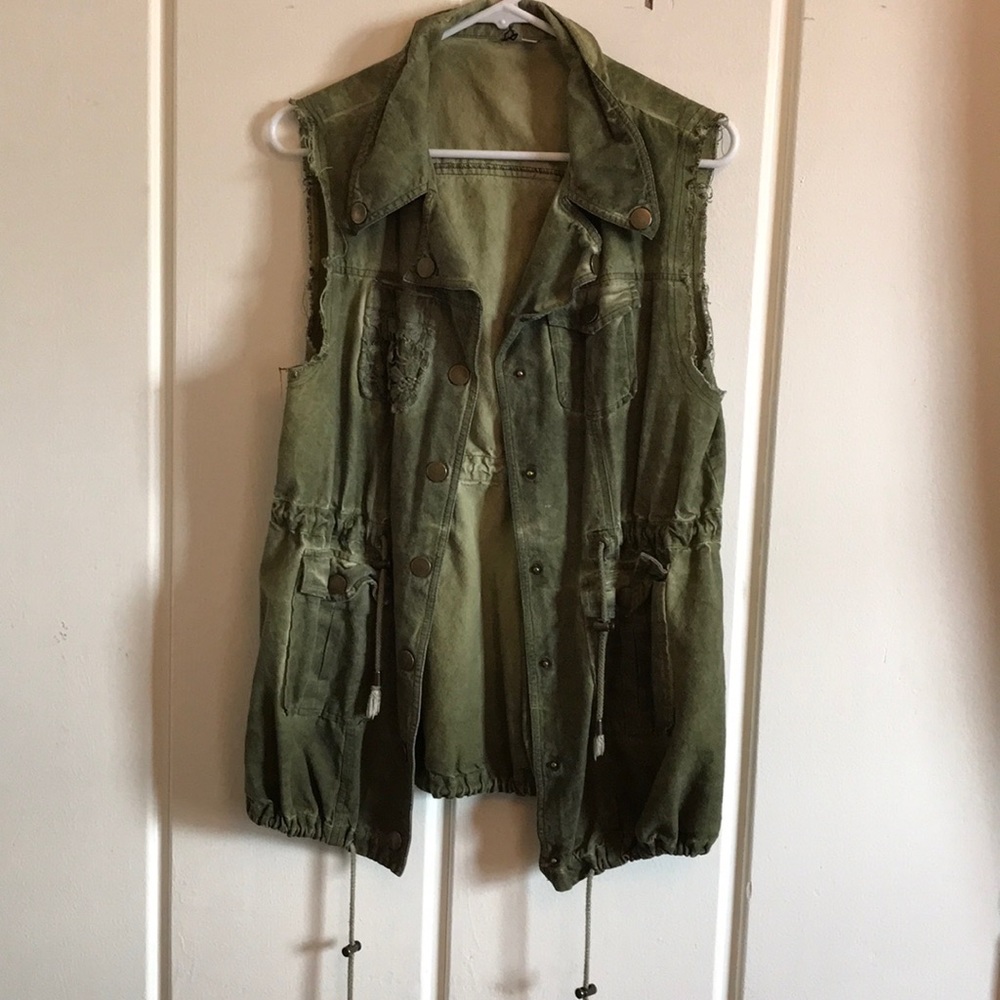 Camo style vest